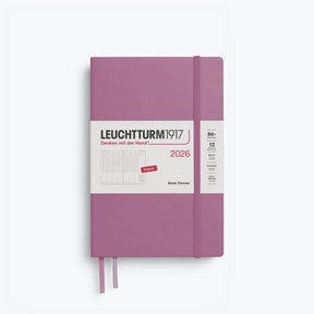 Leuchtturm1917 - 2026 Diary - Week Planner - B6+ - Dusty Rose