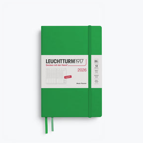 Leuchtturm1917 - 2026 Diary - Week Planner - B6+ - Spring Leaf