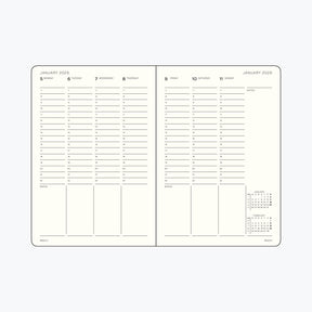 Leuchtturm1917 - 2026 Diary - Week Planner - B6+ - Ink