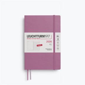 Leuchtturm1917 - 2026 Diary - Weekly Notebook - B6+ - Dusty Rose