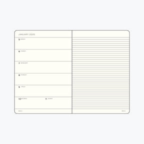 Leuchtturm1917 - 2026 Diary - Weekly Notebook - B6+ - Dusty Rose
