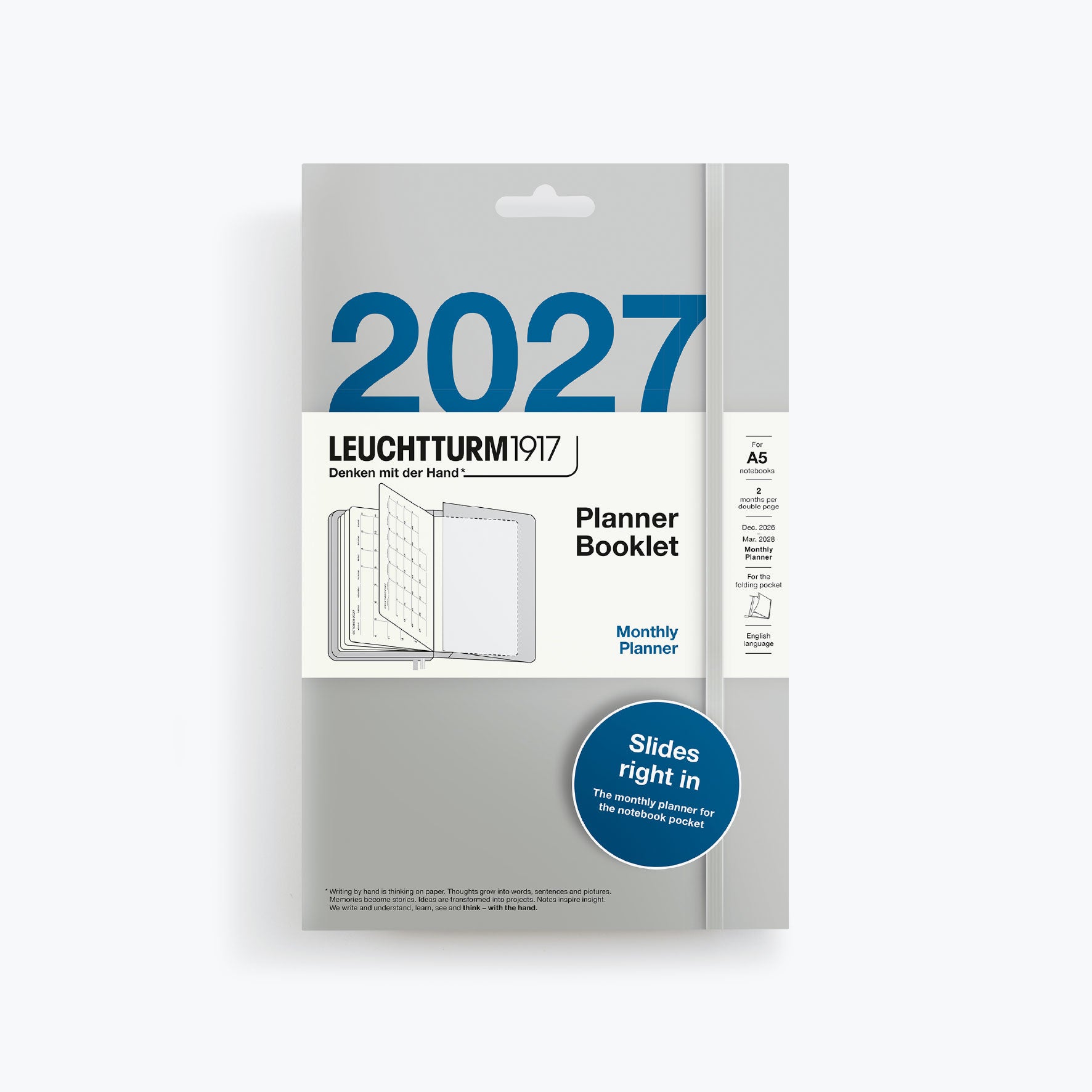 Leuchtturm1917 - 2027 Diary - Planner Booklet - Monthly - A5