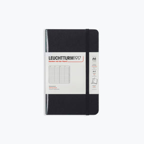 Leuchtturm1917 - Address Book - A6 - Black