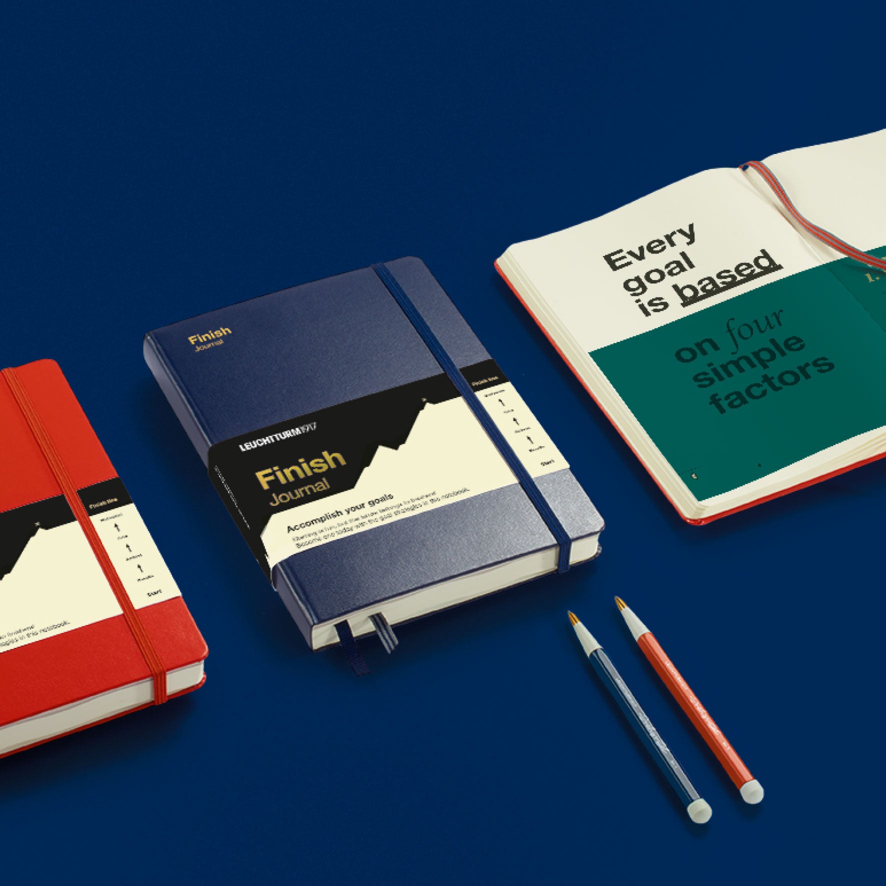 Leuchtturm1917 - Journal - Finish Journal - Navy
