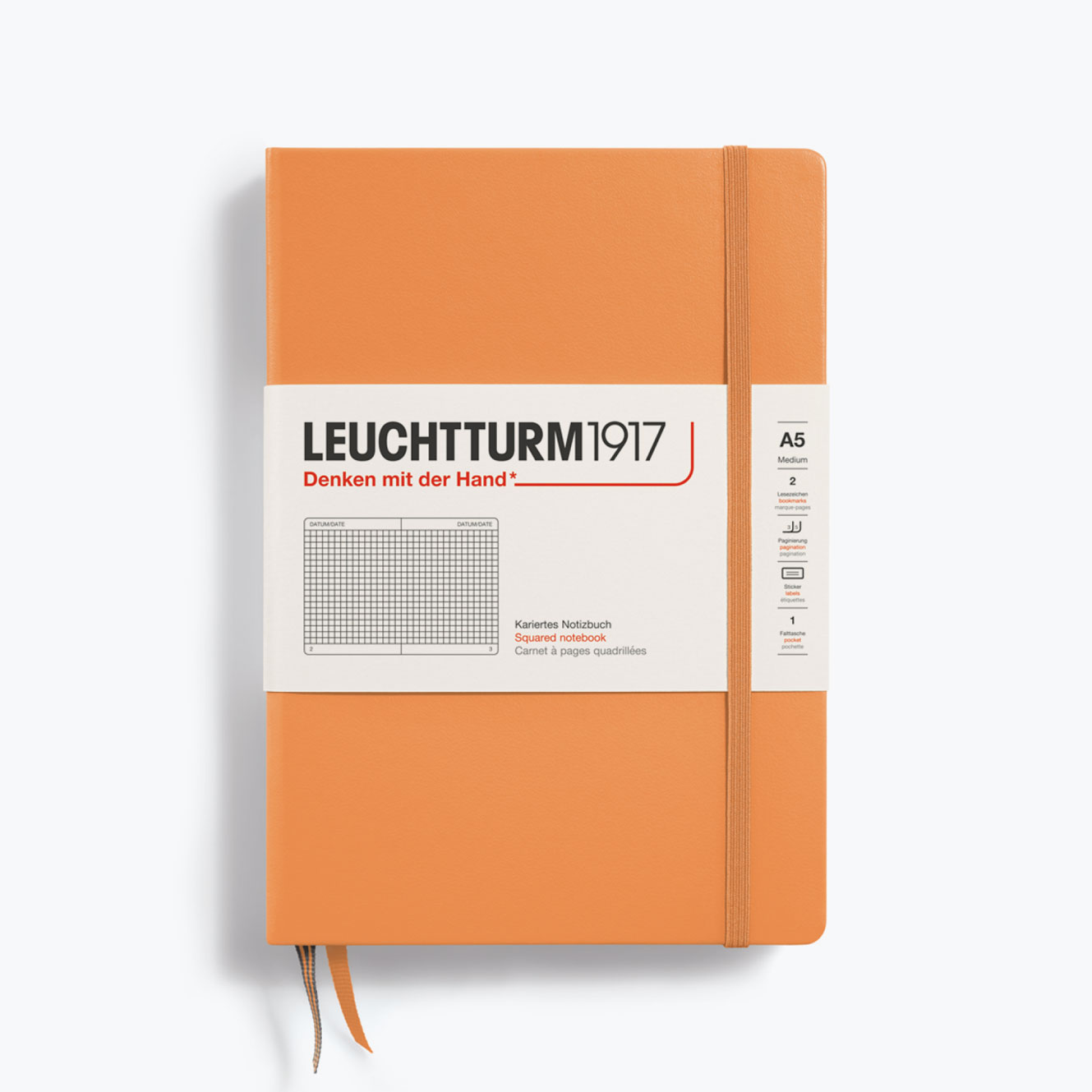 Leuchtturm1917 - Notebook - A5 - Apricot