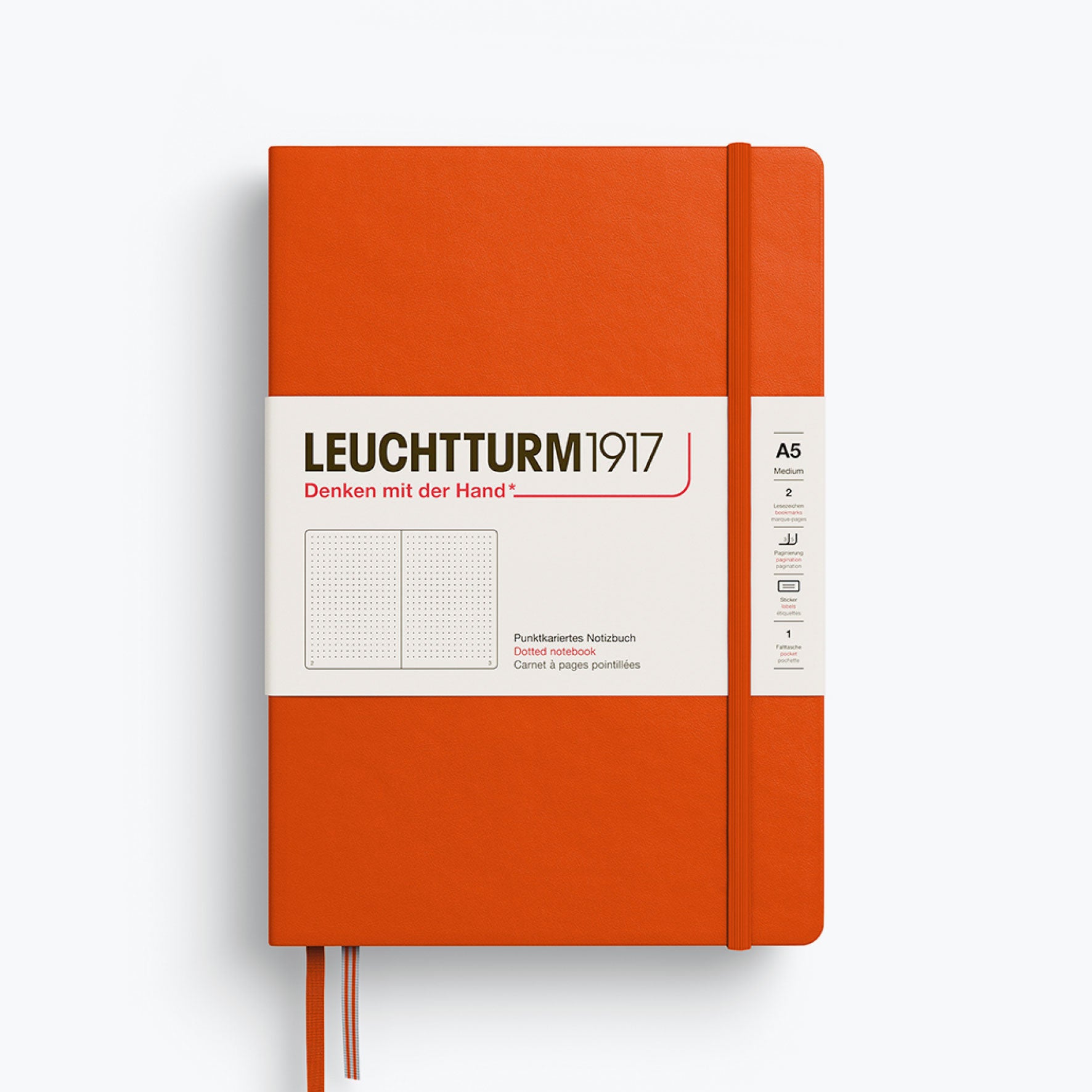 Leuchtturm1917 - Notebook - A5 - Pumpkin
