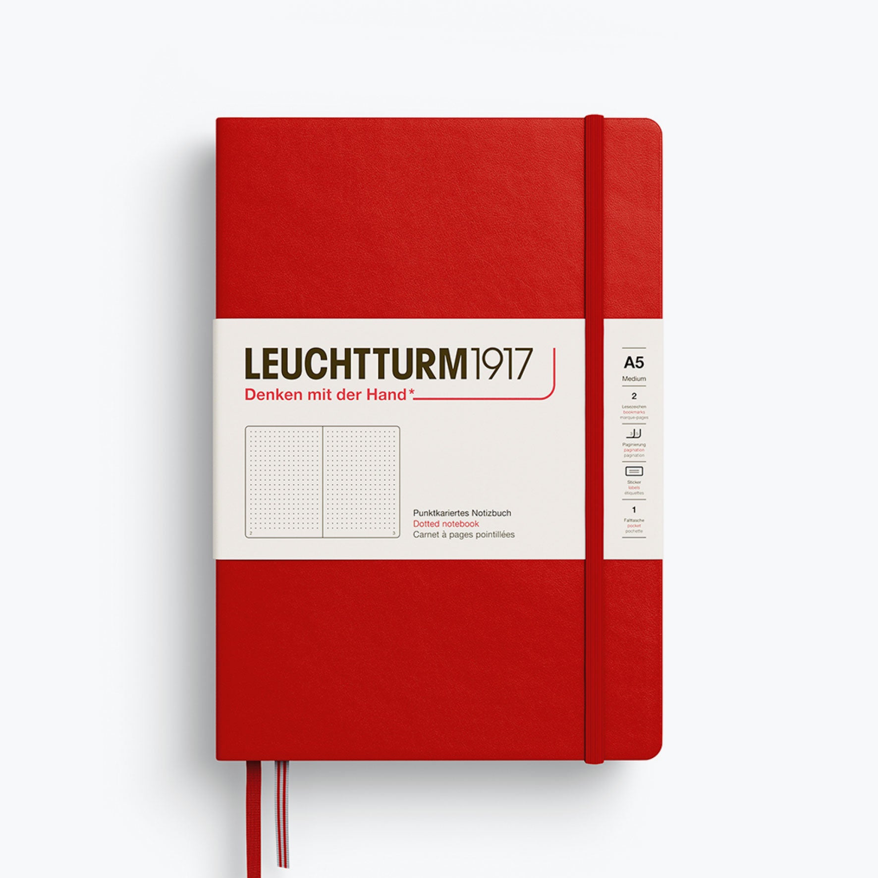 Leuchtturm1917 - Notebook - A5 - Cherry