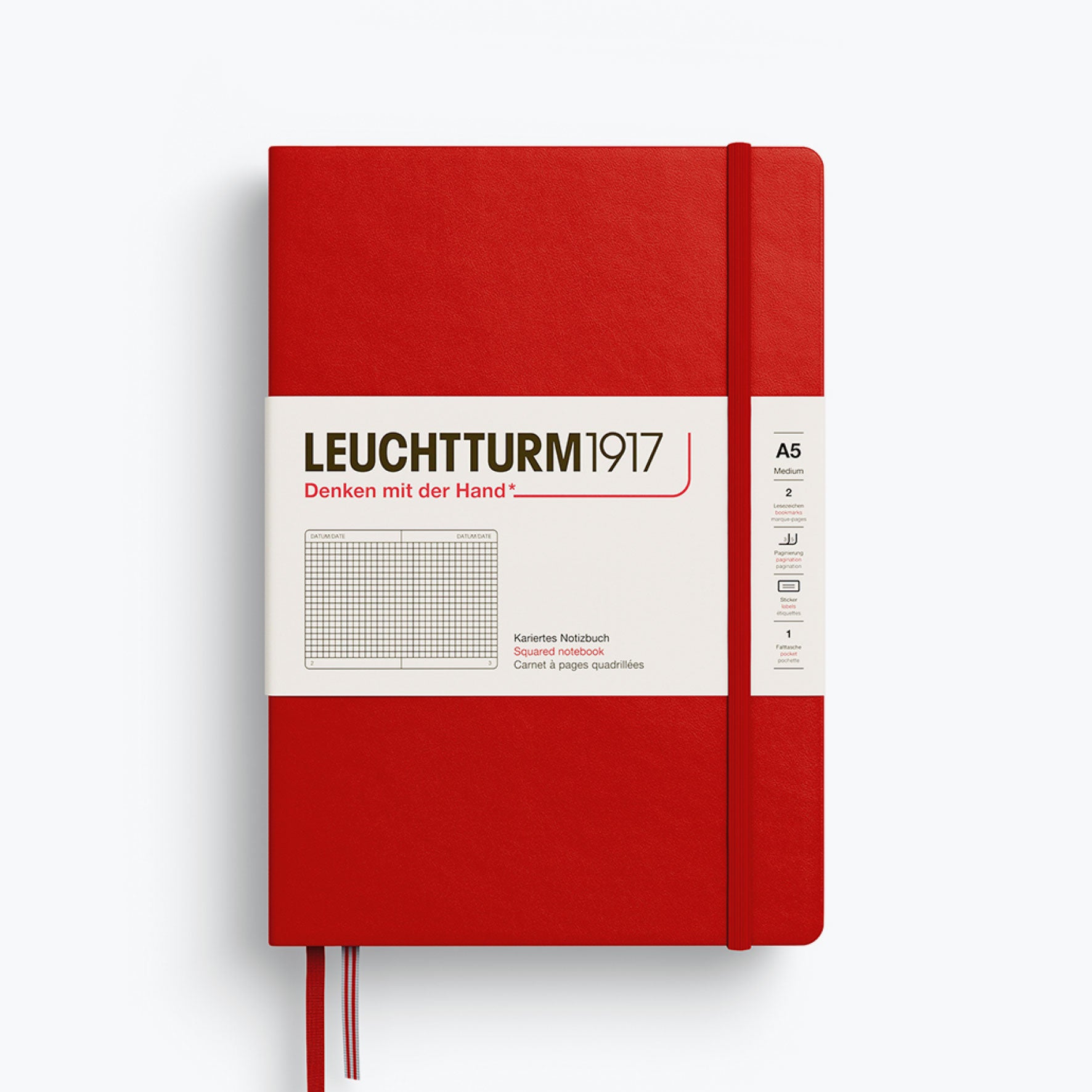 Leuchtturm1917 - Notebook - A5 - Cherry