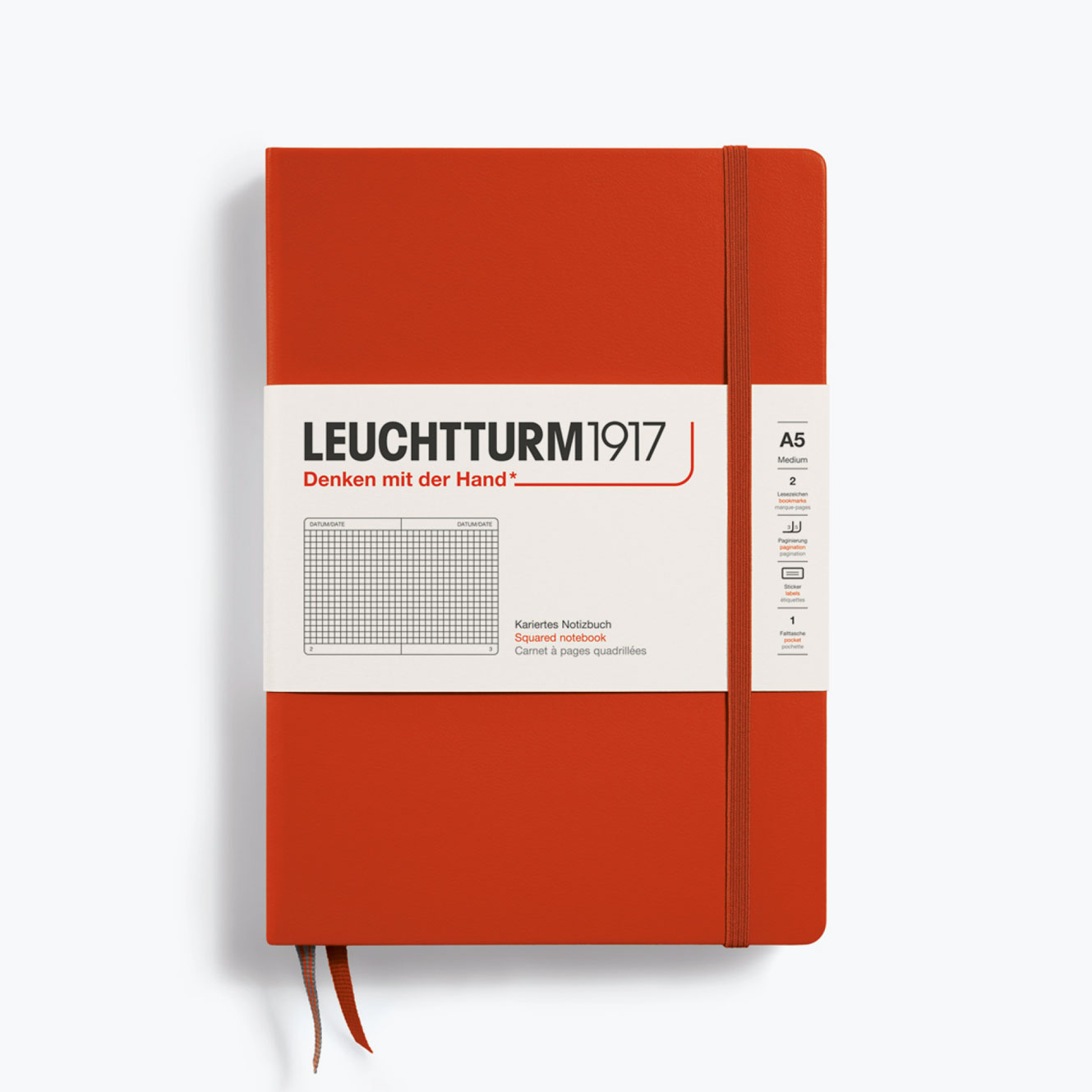 Leuchtturm1917 - Notebook - A5 - Fox Red