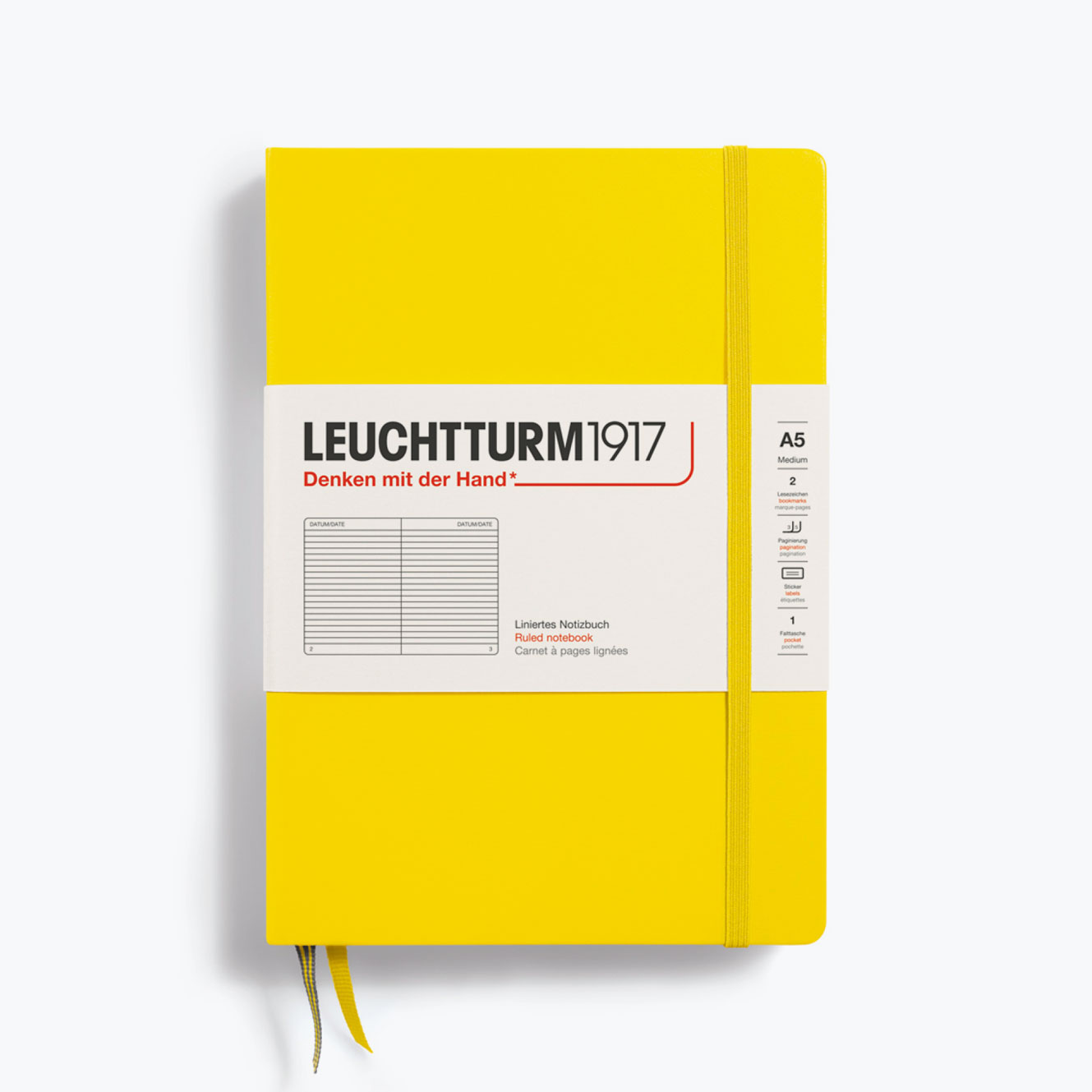 Leuchtturm1917 - Notebook - A5 - Lemon