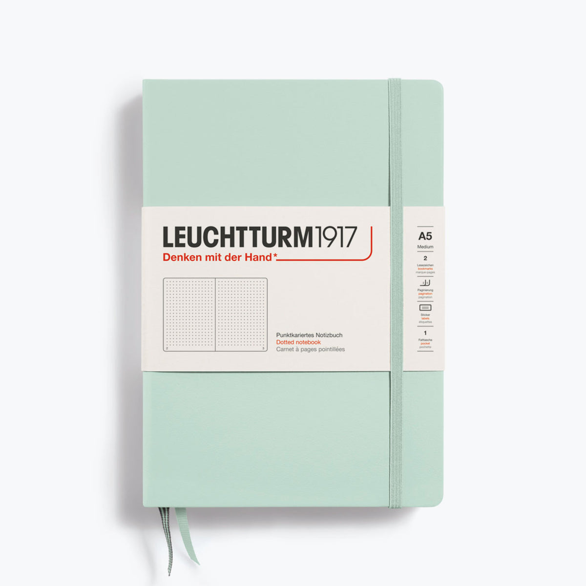 Leuchtturm1917 - Notebook - A5 - Mint Green