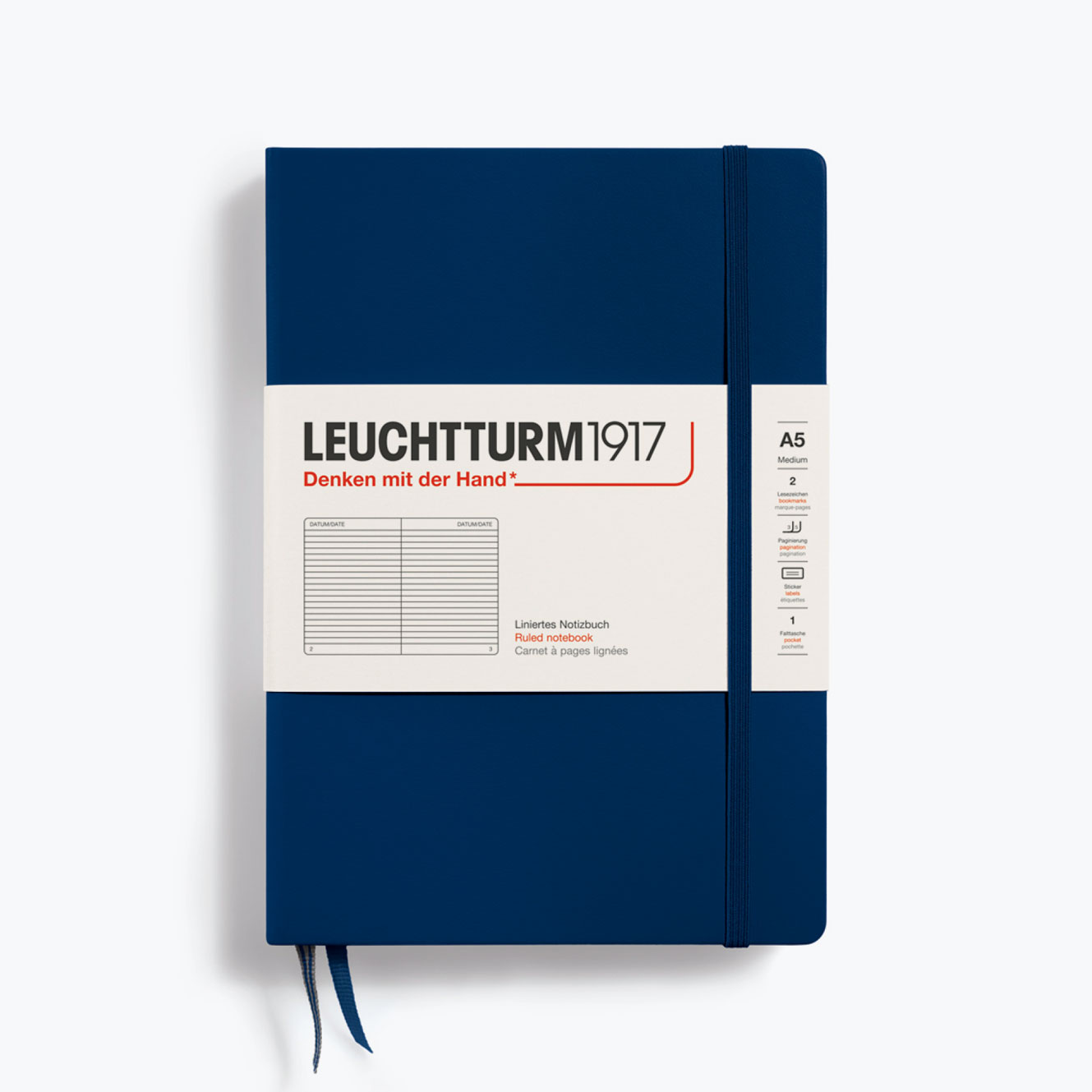 Leuchtturm1917 - Notebook - A5 - Navy