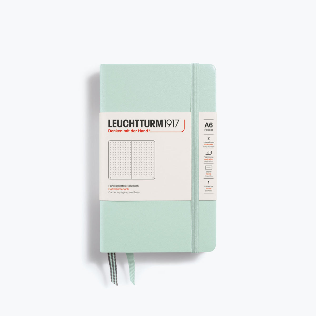 Leuchtturm1917 - Notebook - A6 - Mint Green