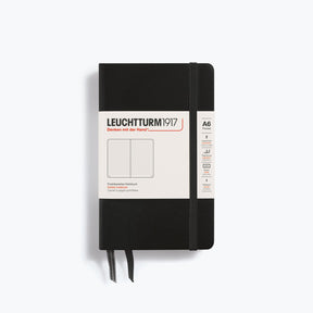 Leuchtturm1917 - Notebook - A6 - Black