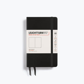 Leuchtturm1917 - Notebook - A6 - Black