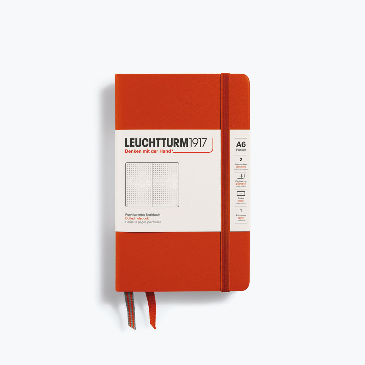 Leuchtturm1917 - Notebook - A6 - Fox Red