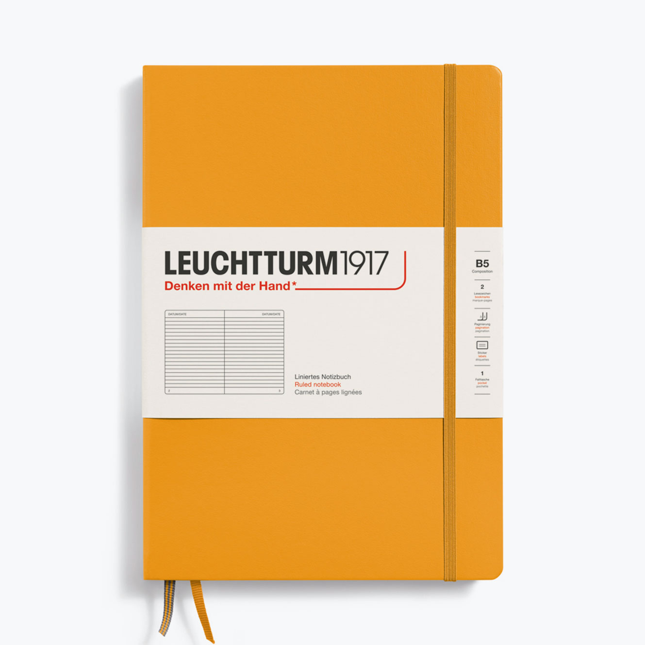 Leuchtturm1917 - Notebook - Hardcover - B5 - Rising Sun