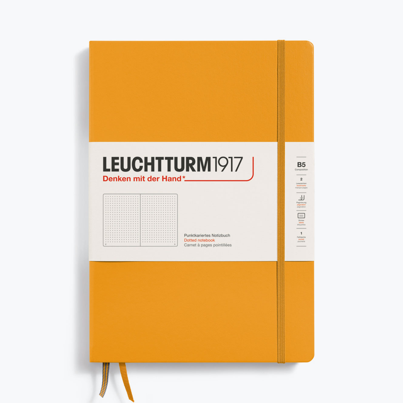 Leuchtturm1917 - Notebook - Hardcover - B5 - Rising Sun