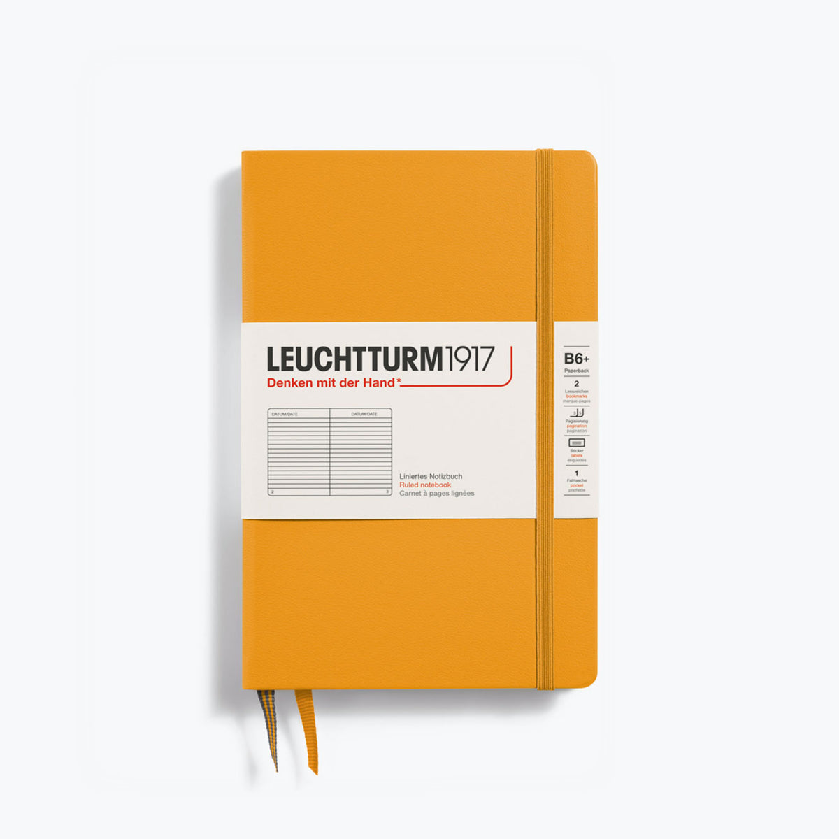 Leuchtturm1917 - Notebook - Hardcover - B6+ - Rising Sun