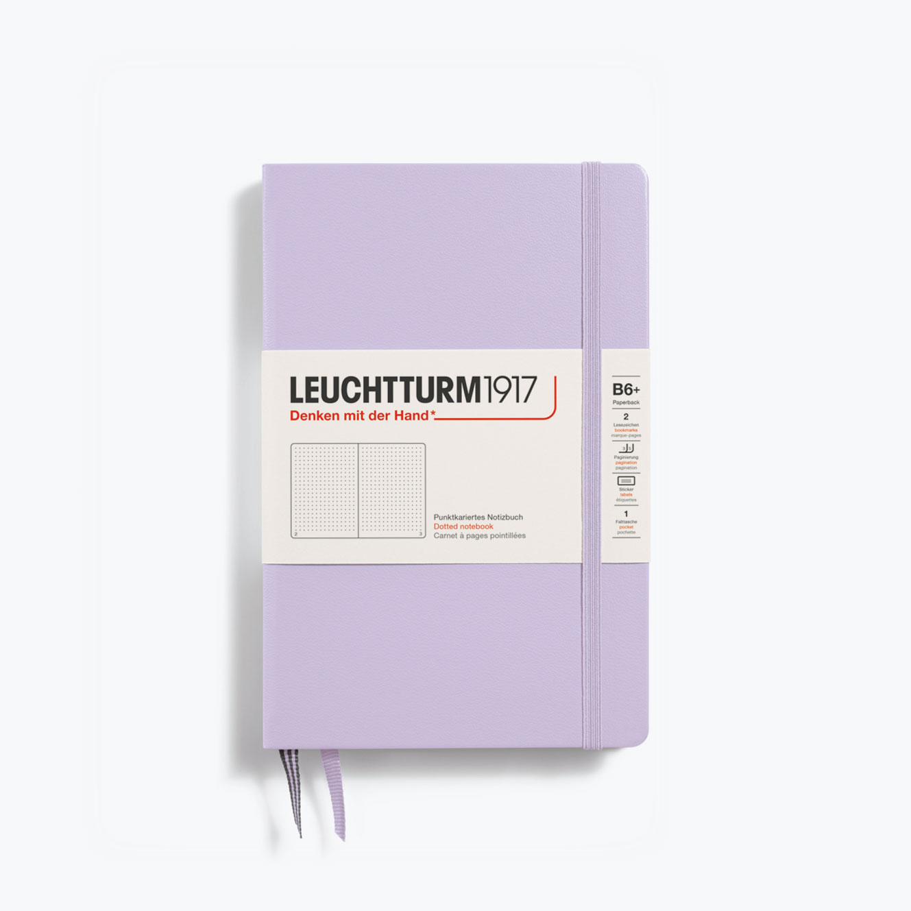 Leuchtturm1917 - Notebook - Hardcover - B6+ - Lilac