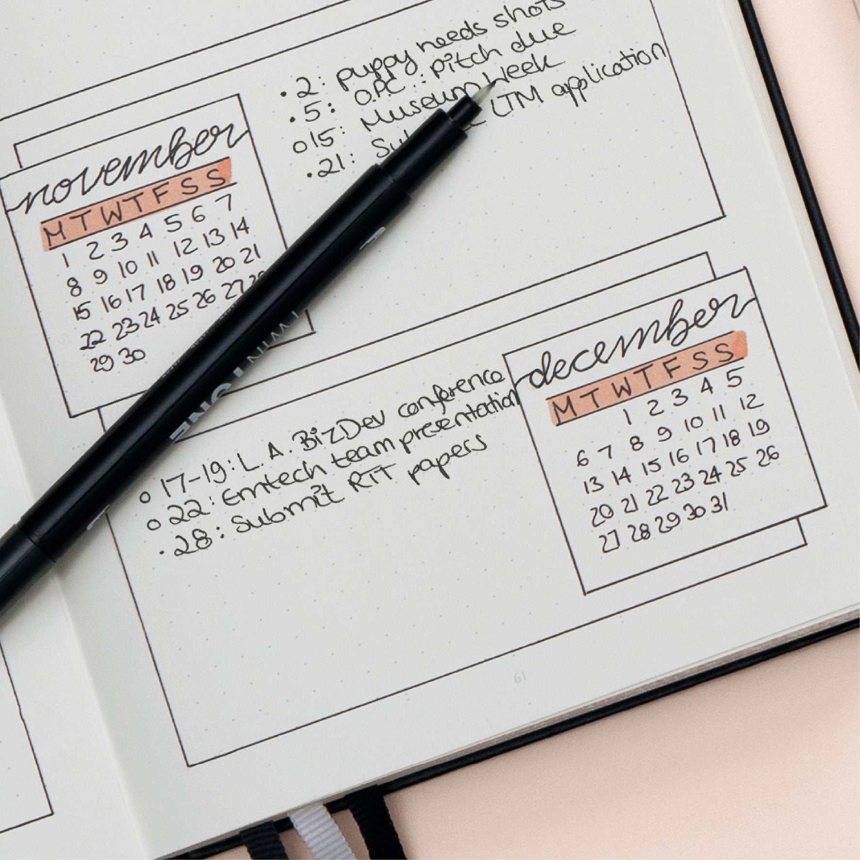 Leuchtturm1917 - Notebook - Bullet Journal II - A5 - Purple26