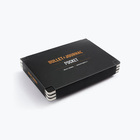 Leuchtturm1917 - Notebook - Bullet Journal - Pocket - Black (Pack of 3)