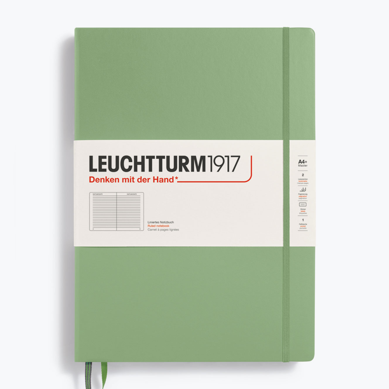 Leuchtturm1917 - Notebook - A4+ - Sage