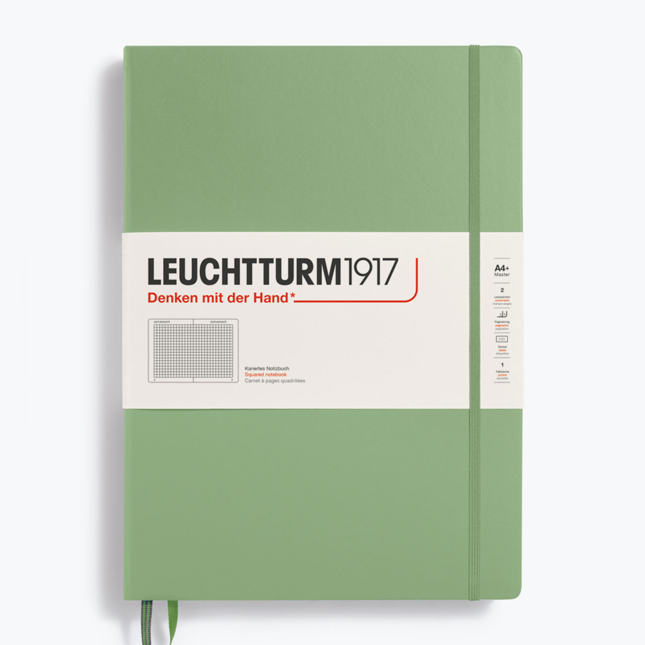 Leuchtturm1917 - Notebook - A4+ - Sage