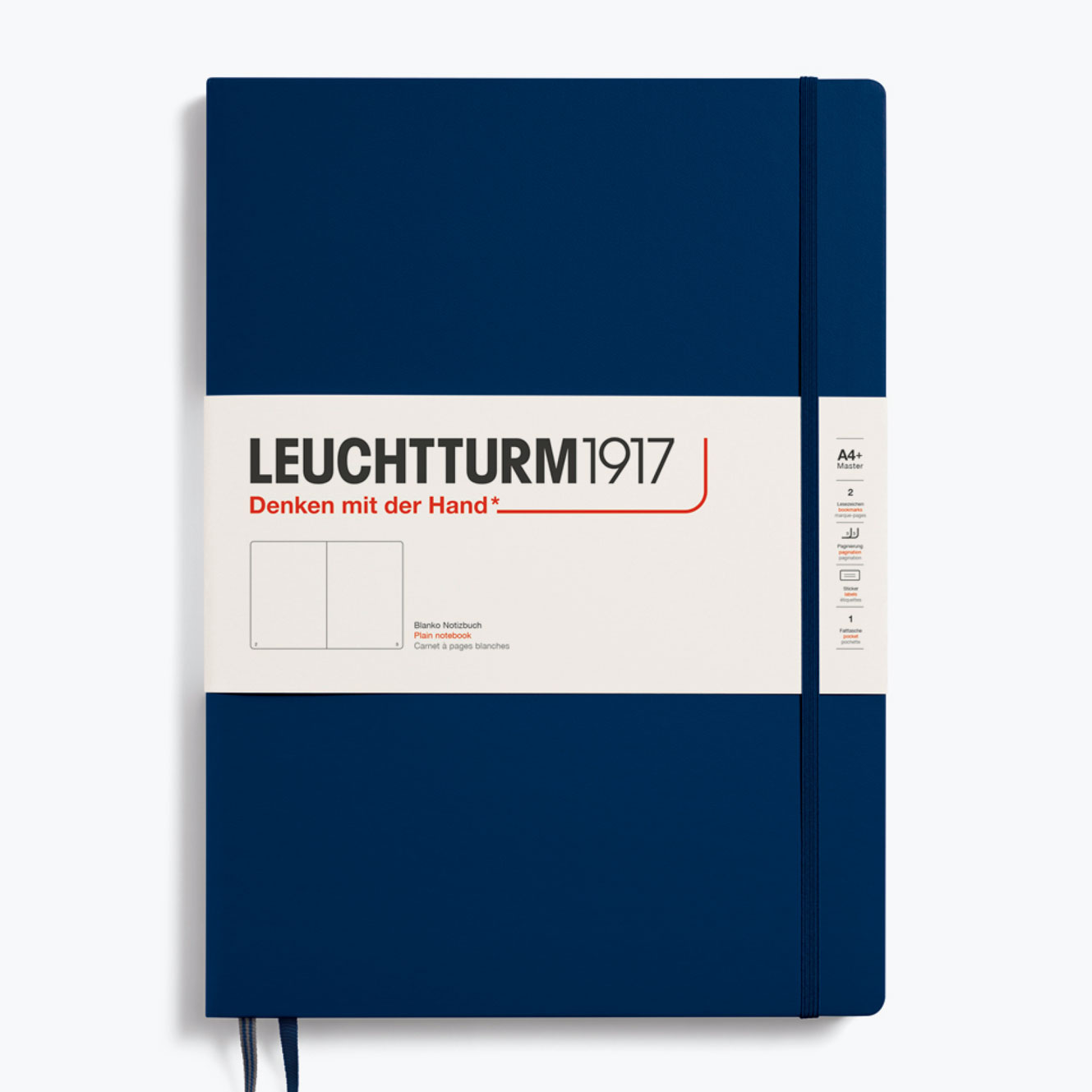 Leuchtturm1917 - Notebook - A4+ - Slim - Navy