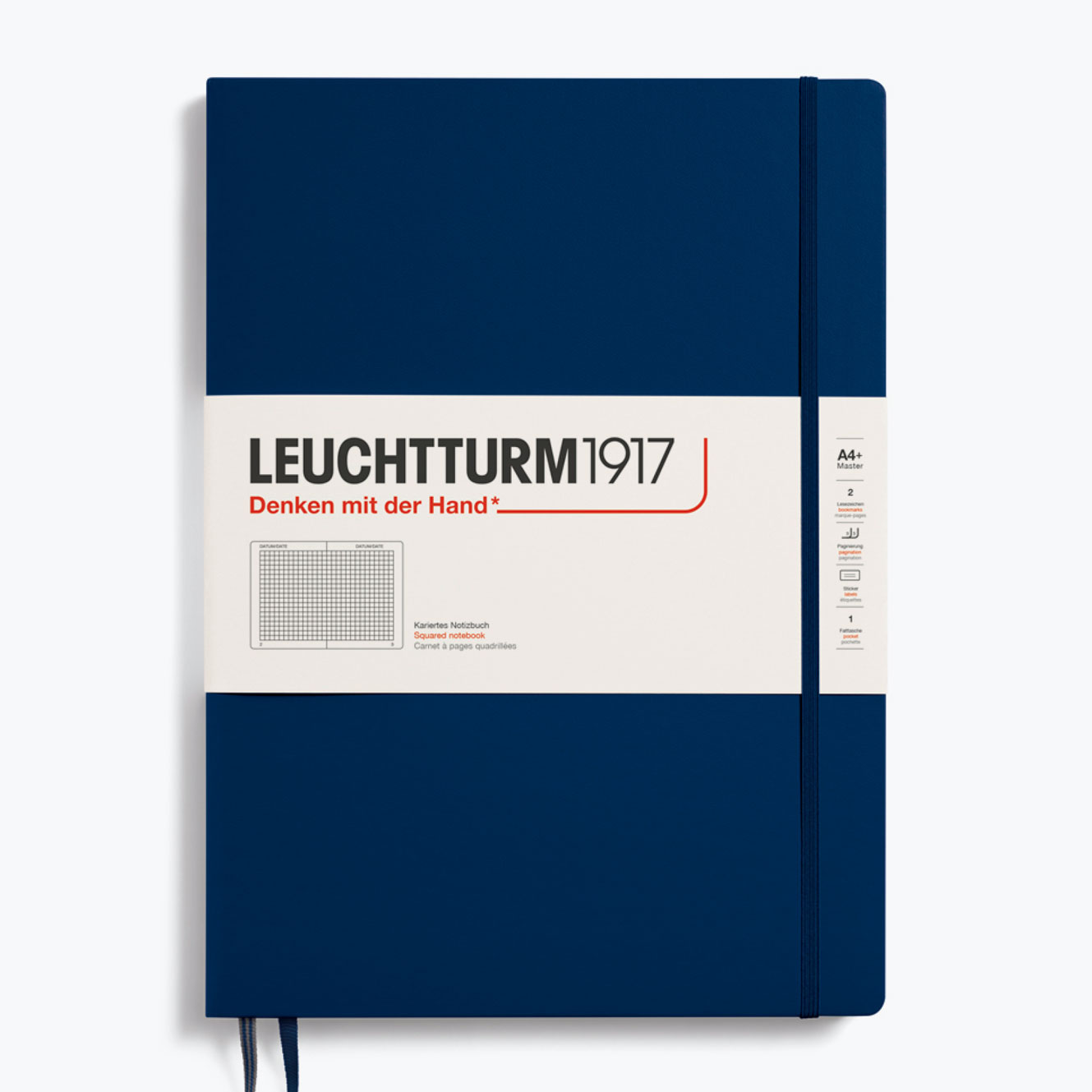 Leuchtturm1917 - Notebook - A4+ - Slim - Navy