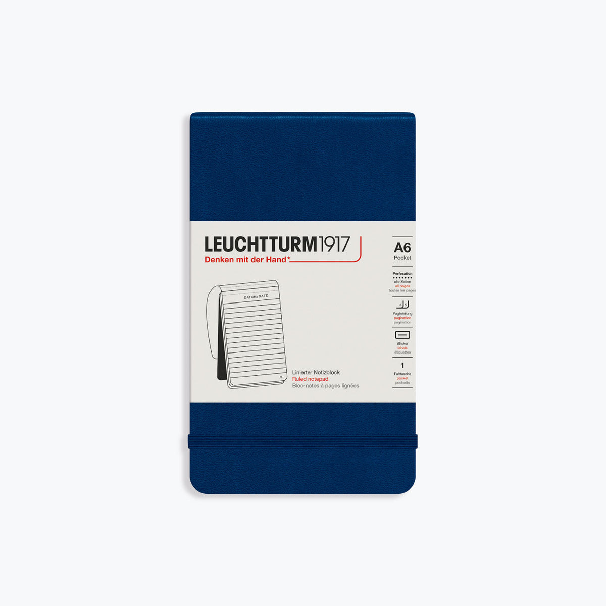 Leuchtturm1917 - Notebook - Reporter Notepad - Navy