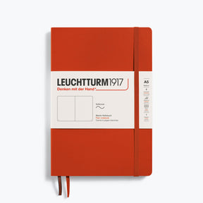 Leuchtturm1917 - Notebook - Softcover - A5 - Fox Red