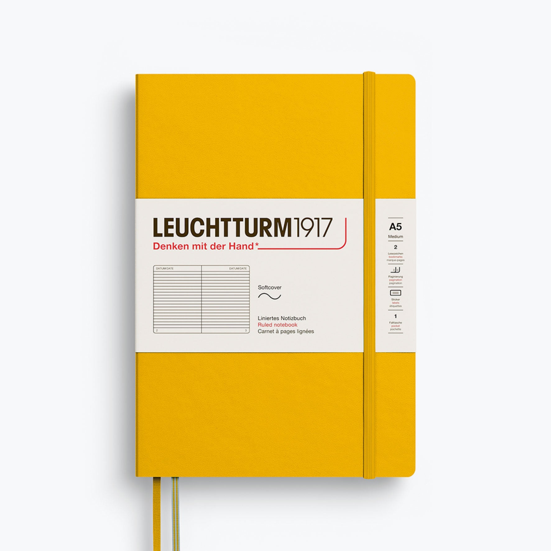 Leuchtturm1917 - Notebook - Softcover - A5 - Sunflower