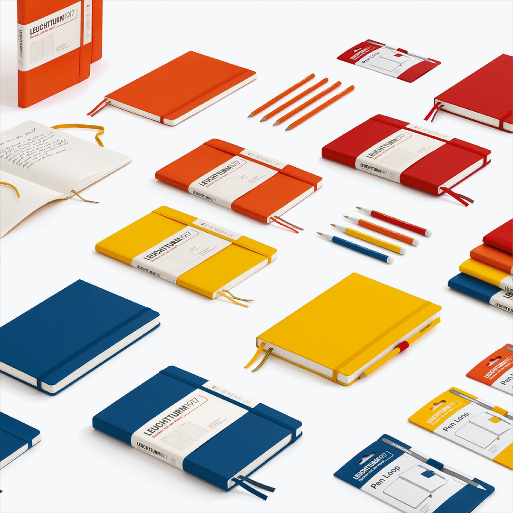 Leuchtturm1917 - Notebook - Softcover - A5 - Pumpkin