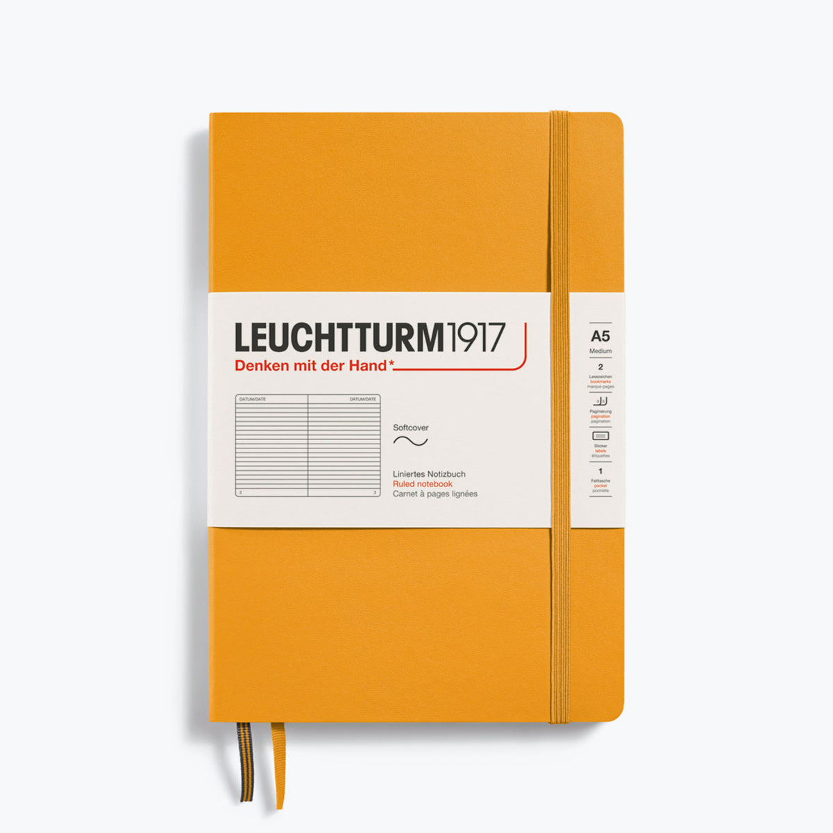 Leuchtturm1917 - Notebook - Softcover - A5 - Rising Sun