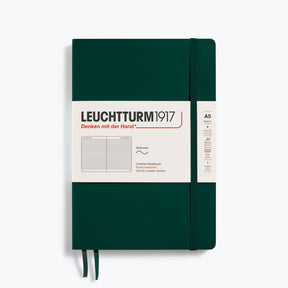 Leuchtturm1917 - Notebook - Softcover - A5 - Forest Green