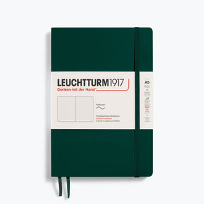 Leuchtturm1917 - Notebook - Softcover - A5 - Forest Green