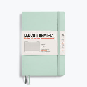 Leuchtturm1917 - Notebook - Softcover - A5 - Mint Green