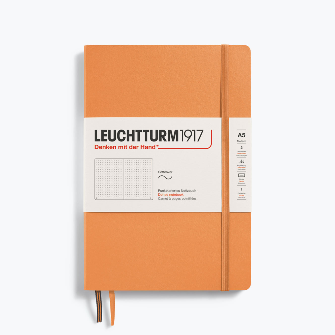 Leuchtturm1917 - Notebook - Softcover - A5 - Apricot <Outgoing>