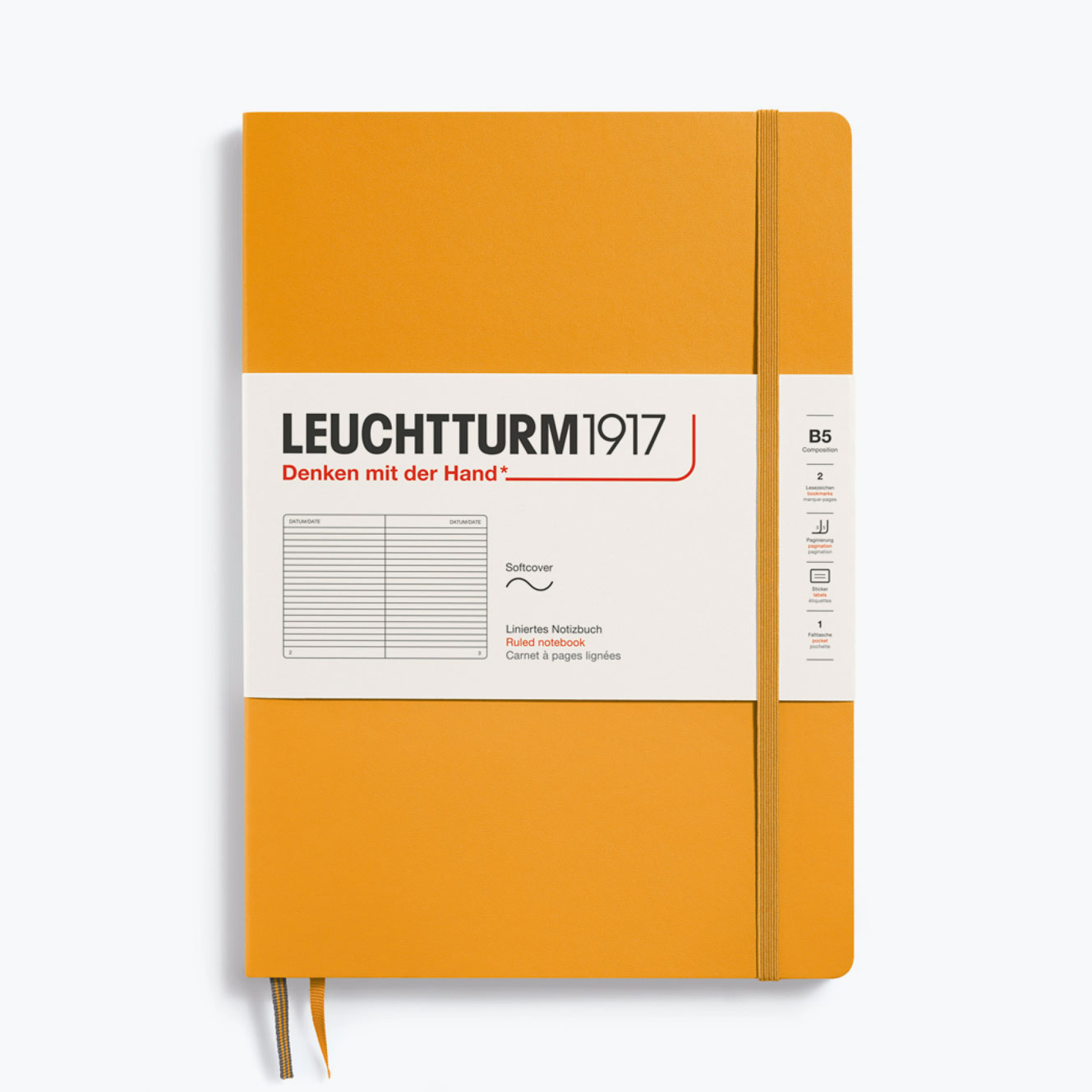 Leuchtturm1917 - Notebook - Softcover - B5 - Rising Sun