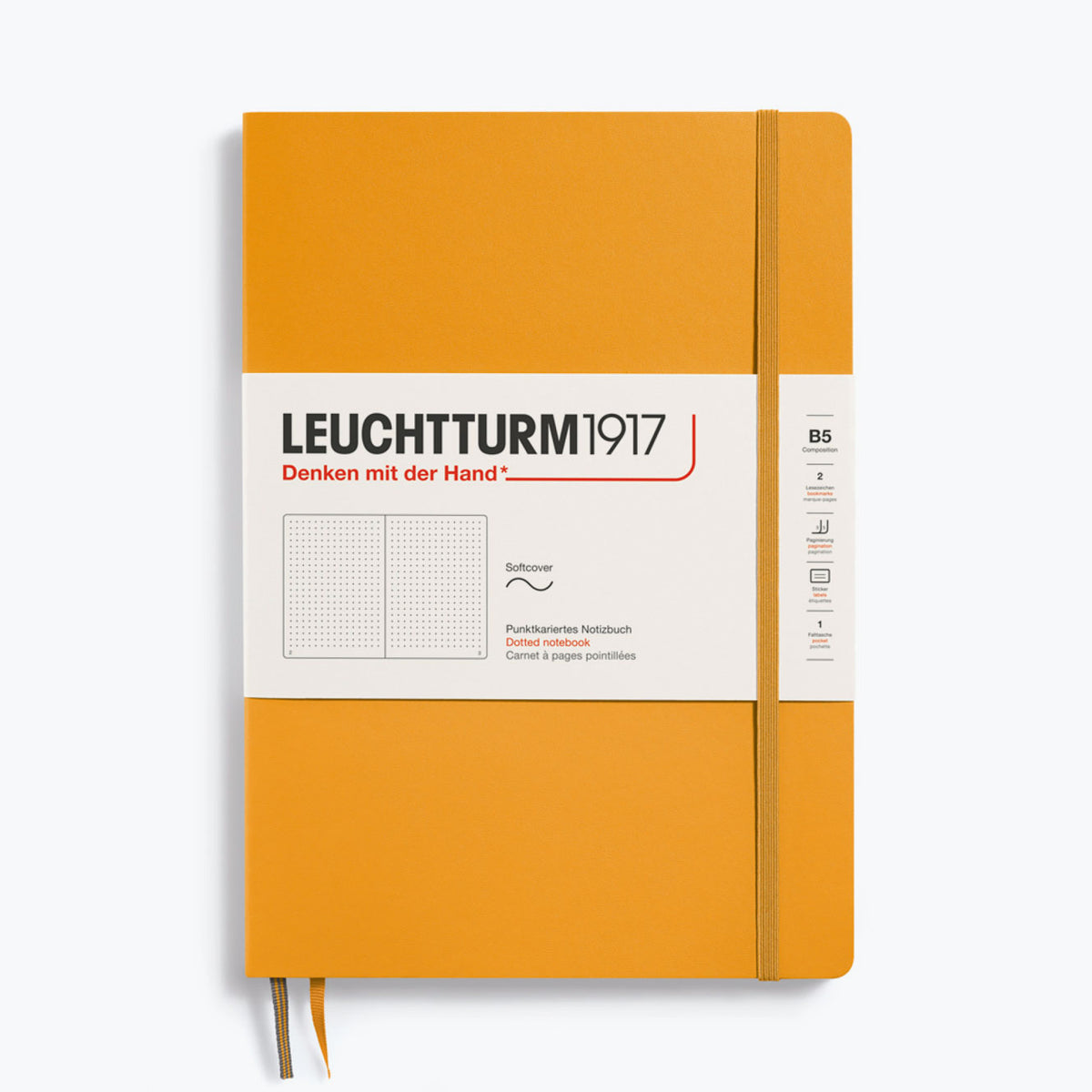 Leuchtturm1917 - Notebook - Softcover - B5 - Rising Sun