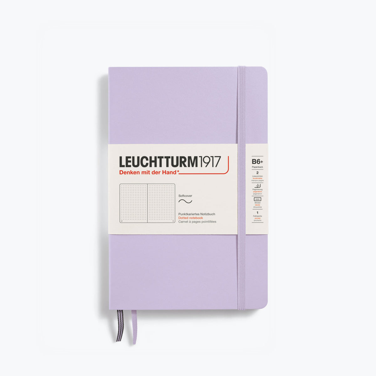 Leuchtturm1917 - Notebook - Softcover - B6+ - Lilac