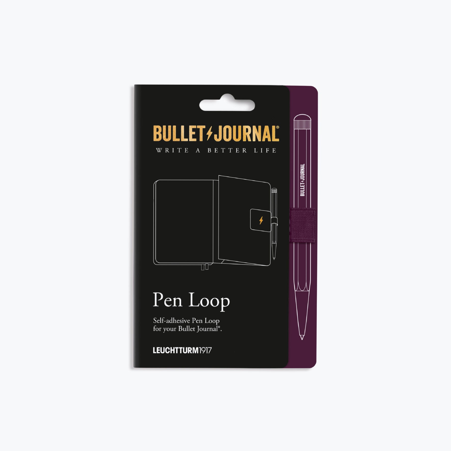 Leuchtturm1917 - Pen Loop - Bullet Journal - Purple26
