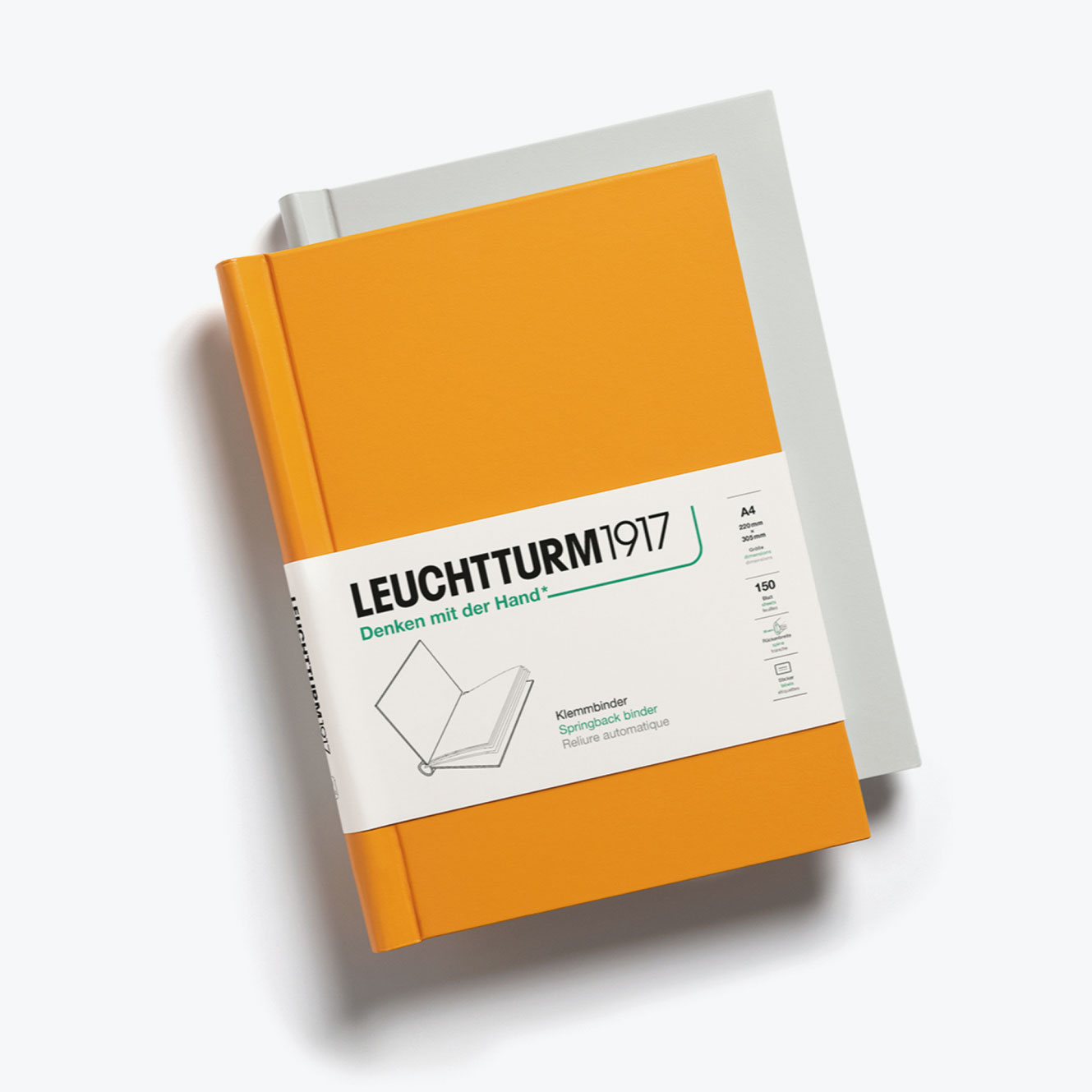 Leuchtturm1917 - Springback Binder - A4 - Pacific Green