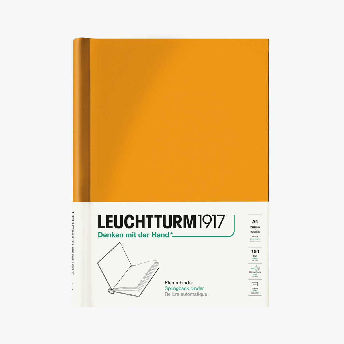 Leuchtturm1917 - Springback Binder - A4 - Rising Sun