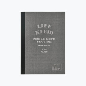 Life x Kleid - Notebook - Noble Note 2mm Grid - A5 - Charcoal