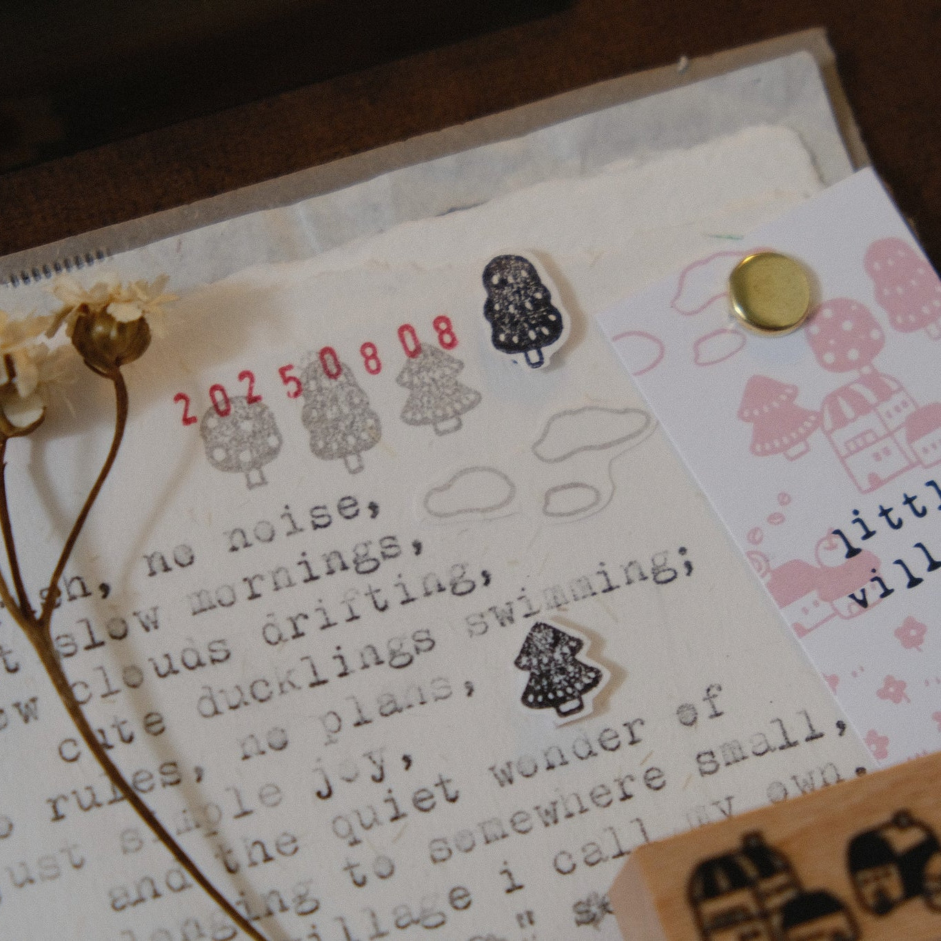 Eileen Tai - Stamp Set - Little Village (A)