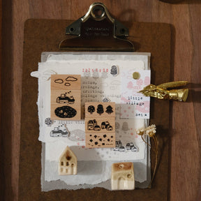 Eileen Tai - Stamp Set - Little Village (A)