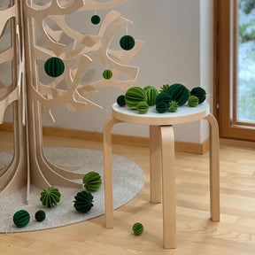 Lovi - Ornament - Baubles - 6cm - Light Green (Pack of 4)