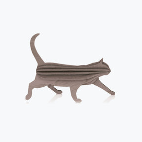 Lovi - Ornament - Cat - 12cm - Grey